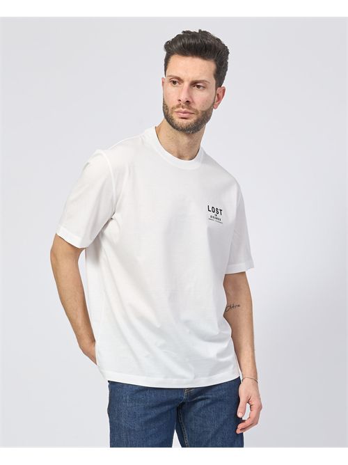 T-shirt uomo Armani Exchange con stampa in petto ARMANI EXCHANGE | XM000575-AF10364U0009